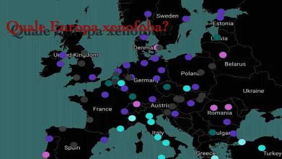 La xenofobia nelle città europee? Dov'è la crescita o il ribasso?